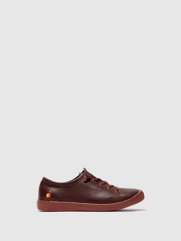 Lace-up Trainers ISLAII557SOF DK. RED W/Brick Sole
